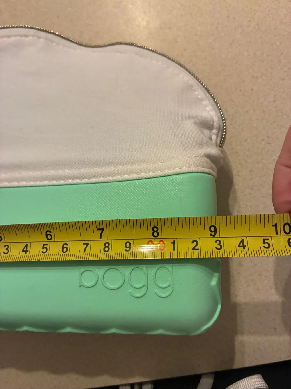 Beauty And The Bogg 9x7x3 Cosmetic Makeup Travel Bag (Mint Chip)